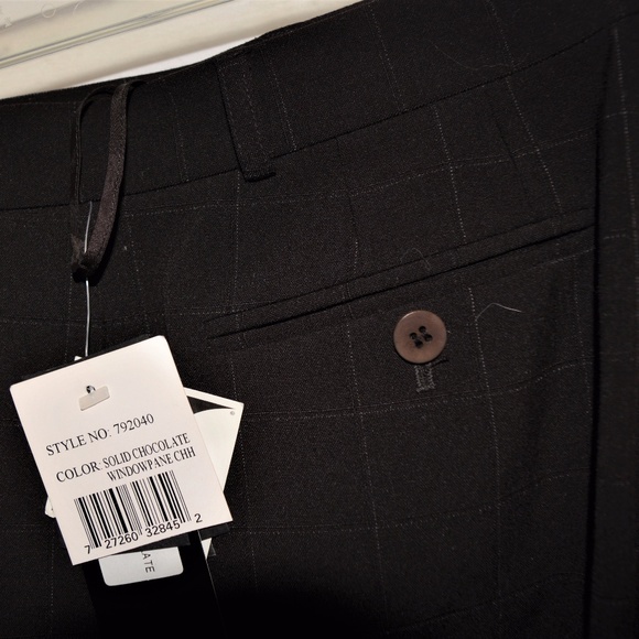🎁NWT! ELEMENTS G Chocolate Trousers GORGEOUS! - Picture 3 of 8